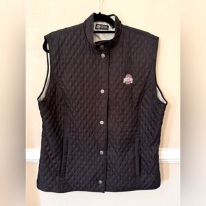 Gear‎ for Sports Black Quilted OSU Vest size XL